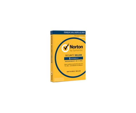 Norton Security Deluxe 5 Appareils Abonnement 2 Ans Equinoxe