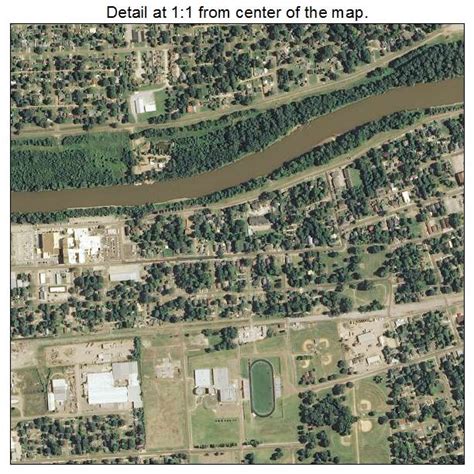 Aerial Photography Map of Greenwood, MS Mississippi