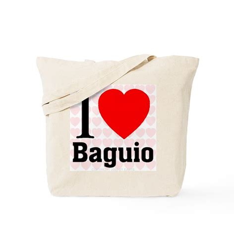 I Love Baguio Tote Bag By Toppics