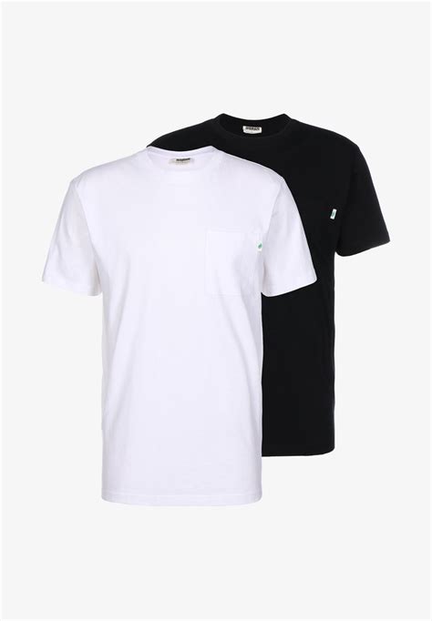 Urban Classics 2 Pack T Shirt Basic White Blackweiß Zalandode