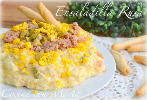 Ensaladilla Rusa Casera CocinaconMarta