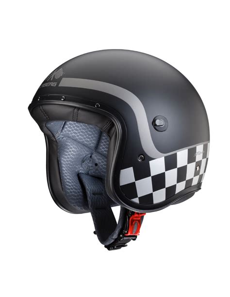 Casco Jet Caberg Freeride Formula Negro Mate Antracita Plata