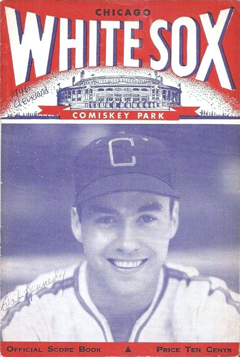 MLB Program Chicago White Sox 1946 SportsPaper Info