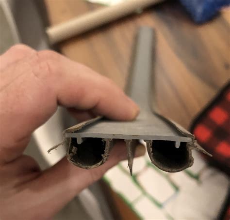 exterior - How do I install this type of door-bottom weatherstrip