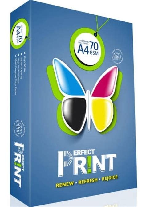 Caja De Papel Perfect Print Hojas Blancas Env O Gratis