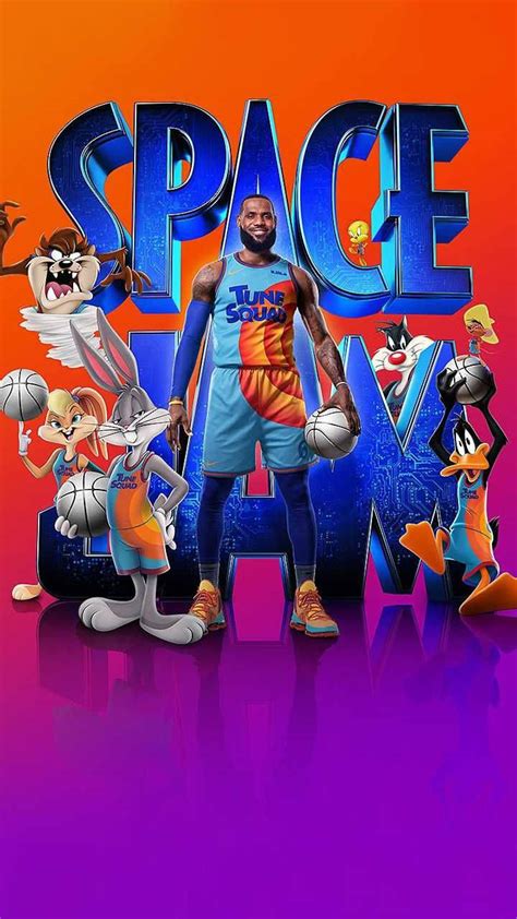 Download Get Ready To Play Ball In Space Jam 2 Wallpaper