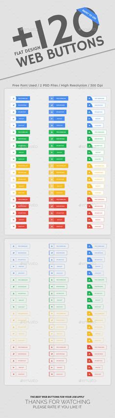 150 Web Buttons PSD ideas | buttons, psd, web design