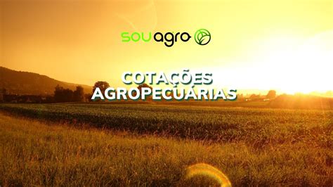 Cotações Agropecuárias Sou Agro