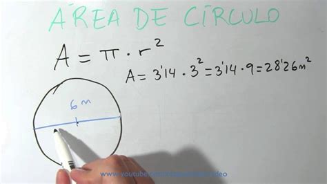 Formula Para Calcular El Area De Una Circunferencia Printable Online