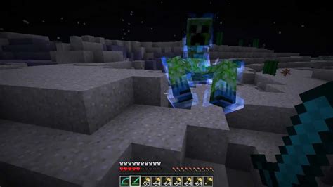 Electric Mutant Creeper Attack Mutant Creeper Mod Hd Youtube