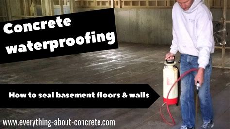 Concrete Floor Waterproofing Sealer Flooring Ideas