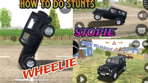 How To Do Stunts In Indian Car Simulator 3d Stunts Kese Kara Jata