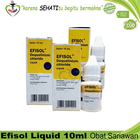 Jual EFISOL LIQUID OBAT SARIAWAN PENGGANTI ALBOTYL Shopee Indonesia