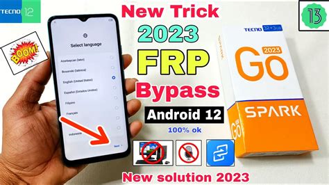 Tecno Spark Go Frp Bypass Android Update Tecno Bf Google