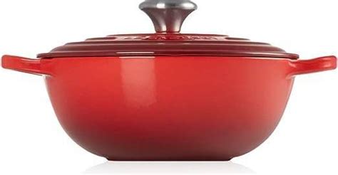 Le Creuset Cerise Signature med låg 32cm Priser