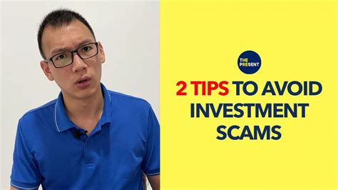 2 Tips To Avoid Investment Scams Youtube