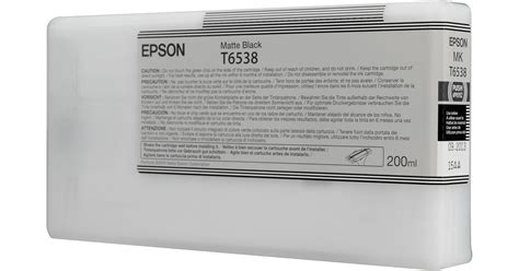 Epson Ultrachrome Hdr Matte Black Ink Cartridge Ml T