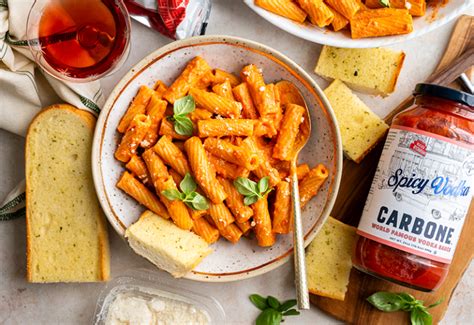 Copycat Carbone Spicy Rigatoni Heinen S Grocery Store