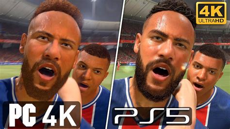 Fifa Ps Next Gen Vs Pc K Ultra Settings Graphics Gameplay