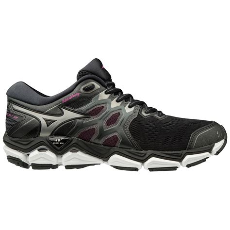 Mizuno Wave Horizon 3 Womens Running Shoes Blacksuper Pink