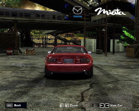 Need For Speed Most Wanted Car Showroom Lrf Modding S Mazda Mx