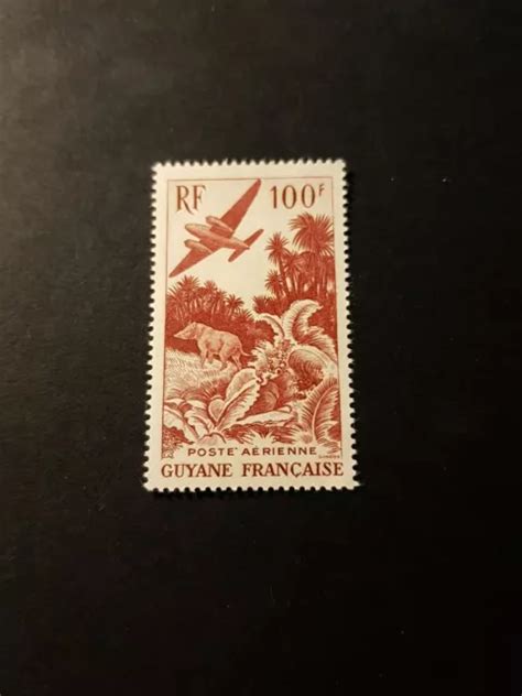 Timbre France Colonie Guyane Poste A Rienne Pa N Neuf Luxe Mnh