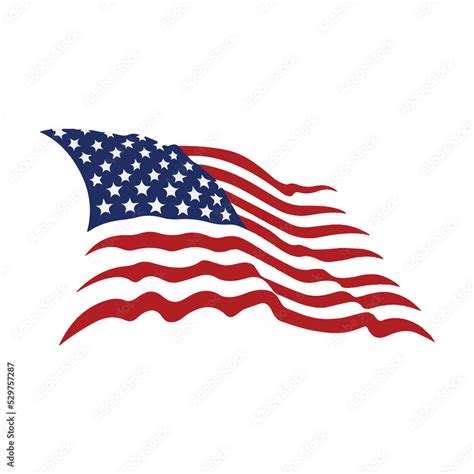 American Flag Transparent Png Transparent Background Stock