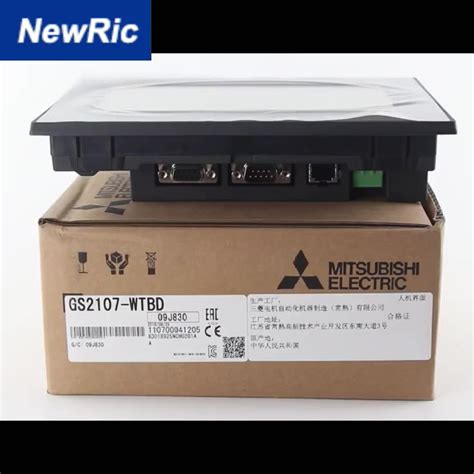 Gs2107 Wtbd N Original Mitsubishi Hmi Graphic Operation Terminal Touch