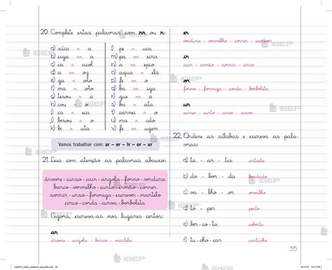 Caderno Do Futuro De L Ngua Portuguesa Para O Professor Ano Do