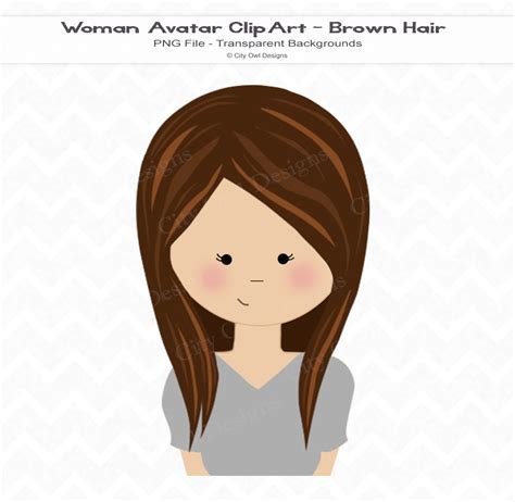 brown hair girl clipart 20 free Cliparts | Download images on ...