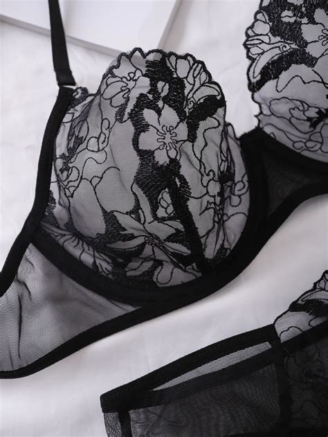 Erotic See Through Lingerie Set Free Shipping