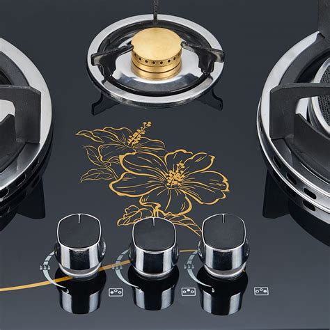 Factory Direct Tempered Glass Burner Gas Hob Rdx Gh