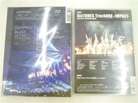 Yahoo オークション SixTONES Blu ray on eST TrackONE IMPACT 2点