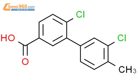 1261979 56 9 4 chloro 3 3 chloro 4 methylphenyl benzoic acidCAS号