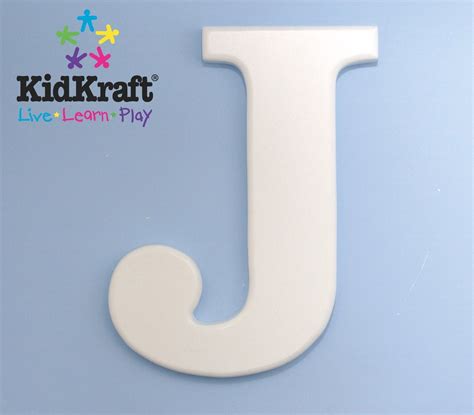 Kidkraft Wooden Letter J Hanging Initials Art Wall Kids Wooden