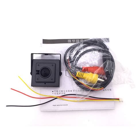 Mini HD 3 7mm Pinhole 700TVL 1 3 CMOS Surveillance Color CCTV Camera