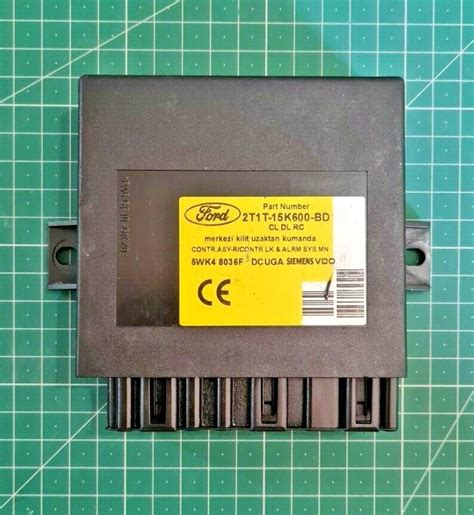 Ford Transit Connect 1 8 TDCi Alarm Control Module Unit 2T1T 15K600 BD