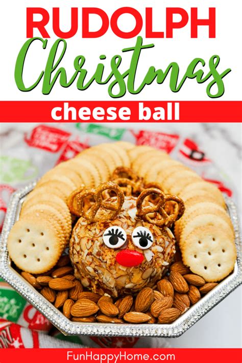 Rudolph The Red Nosed Reindeer Cheese Ball Recipe