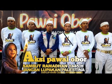 Ust Muhammad Robi Niay Korlap Aksi Pawai Obor Sambut Ramadhan 1445 H