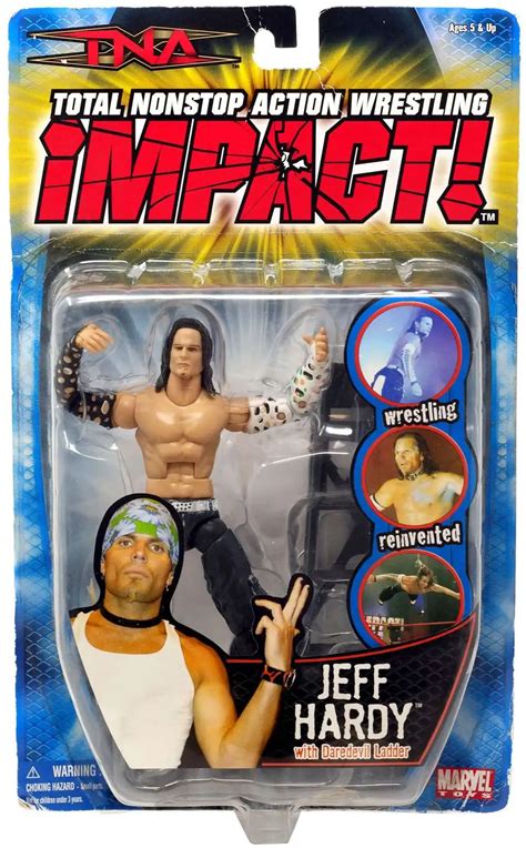 TNA Wrestling Impact Series 2 Jeff Hardy Action Figure Marvel Toys - ToyWiz