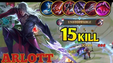 Kill Arlott Build Ini Membuat Arlott Semakin Keren Arlott Mlbb