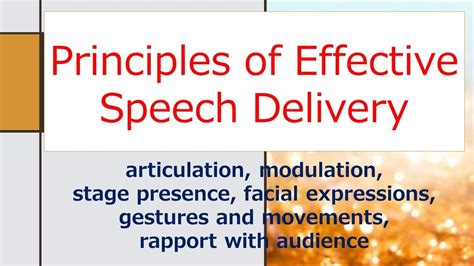 Seven Principles Of Effective Speech Writing