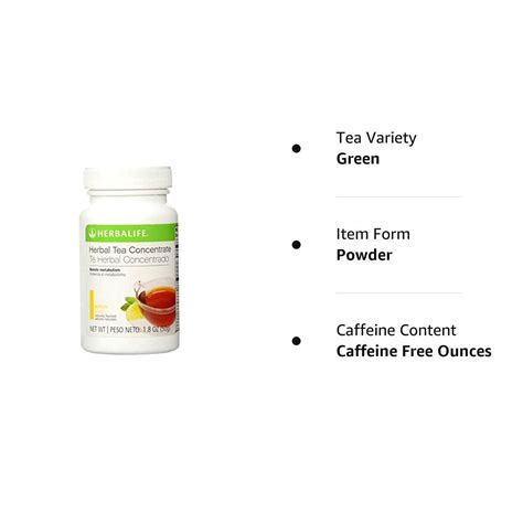 Herbalife Herbal Tea Concentrate Lemon Oz