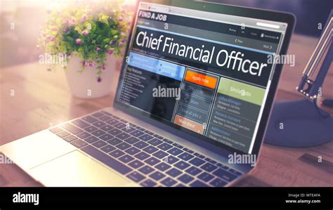 Now Hiring Chief Financial Officer 3d Stock Photo Alamy