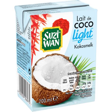 Suzi Wan Lait De Coco Light