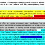 KOLOROWA ROZPRAWKA MATERIAŁ DLA UCZNIÓW KLAS 7 8 OBSERWACJA I