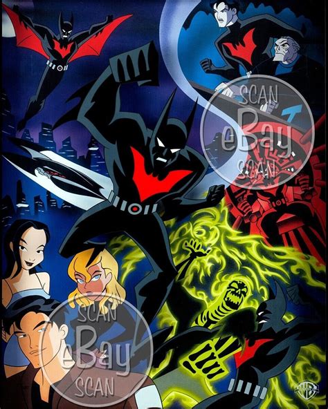 Rare! BATMAN BEYOND Cartoon Color TV Photo WARNER BROS ANIMATION DC ...