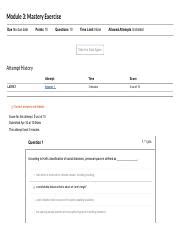 Module Mastery Exercise Sb Pdf Module Mastery