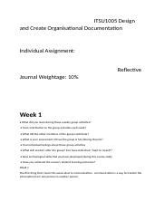 ITSU1005 Design And Create Organisational Documentation Docx ITSU1005