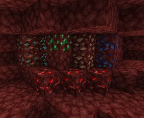 Basic Nether Ores Minecraft Mod